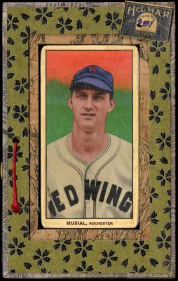 Picture, Helmar Brewing, T206-Helmar Card # 281, Stan MUSIAL (HOF), Portrait, Rochester Red Wings